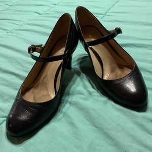 Navy Blue Mary Janes